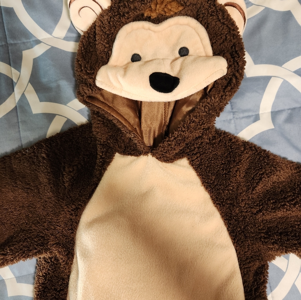 monky costume size 12-18 months